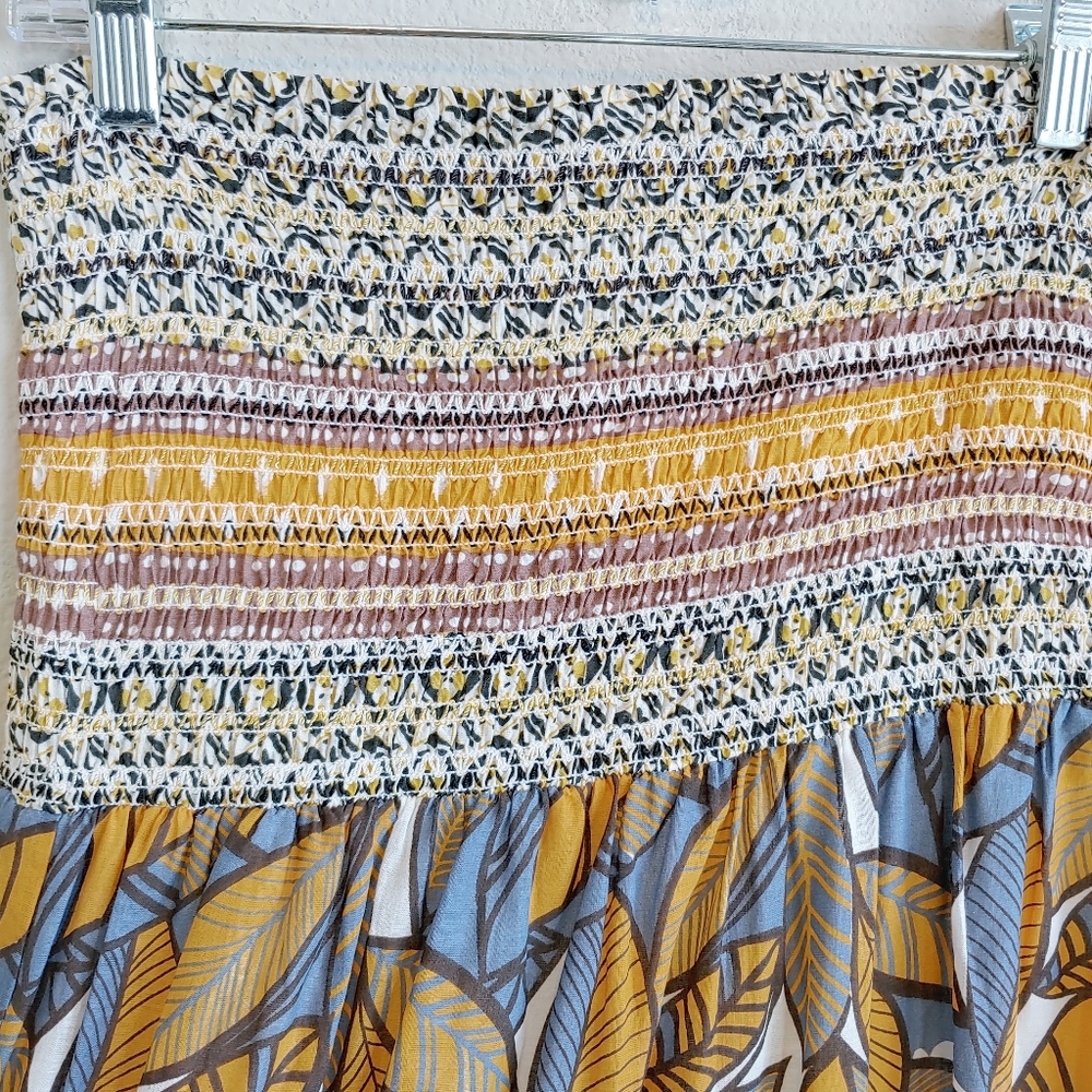 Forever 21 Maxi Dress Halter Boho Sz S - Picture 6 of 10